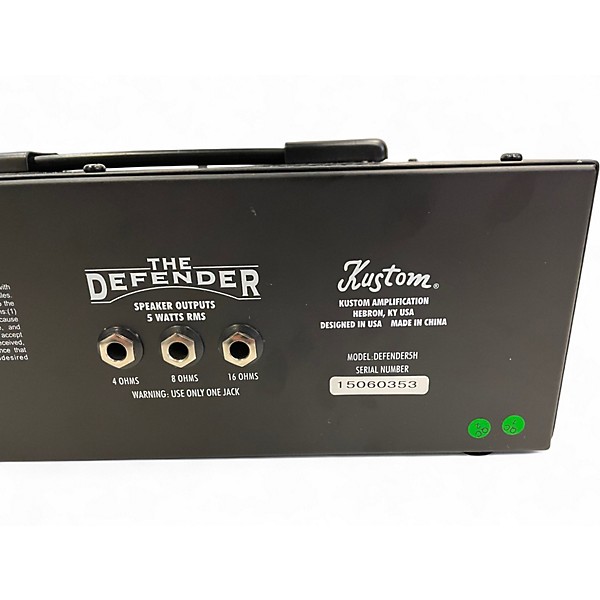 Used Kustom The Defender 5w Guitar Amp Head