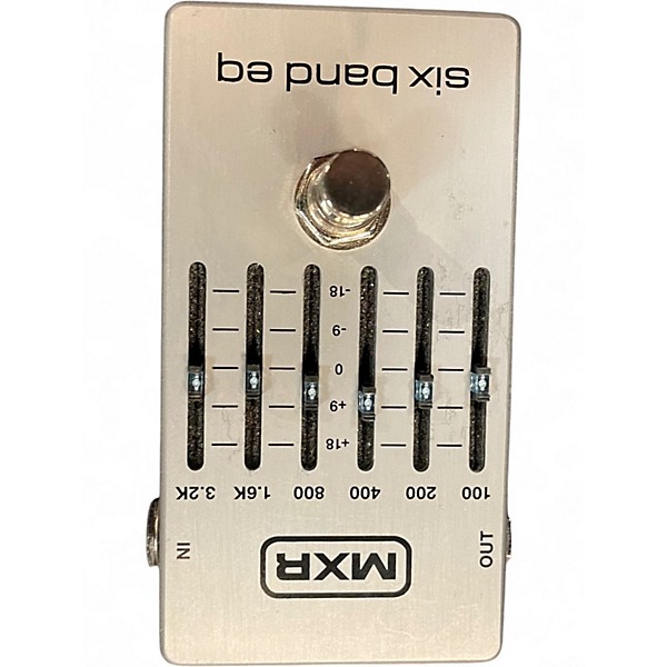 Used MXR M109 6 Band EQ Pedal
