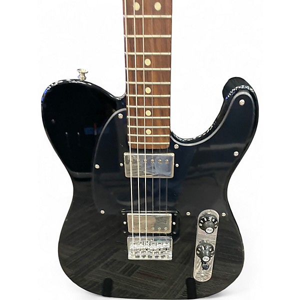 Used Fender Blacktop Telecaster HH Black Solid Body Electric Guitar
