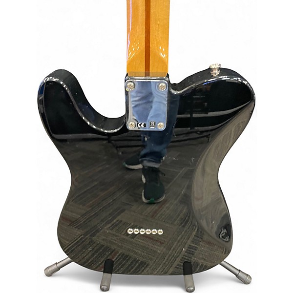 Used Fender Blacktop Telecaster HH Black Solid Body Electric Guitar