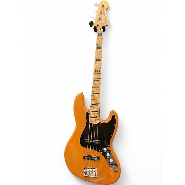 Used Squier Vintage Modified 70S Jazz Bass Natural Electric