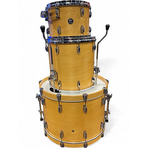Used Gretsch Drums 3 Piece Renown Natural Drum Kit