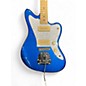 Used Indio DLX Blue Solid Body Electric Guitar