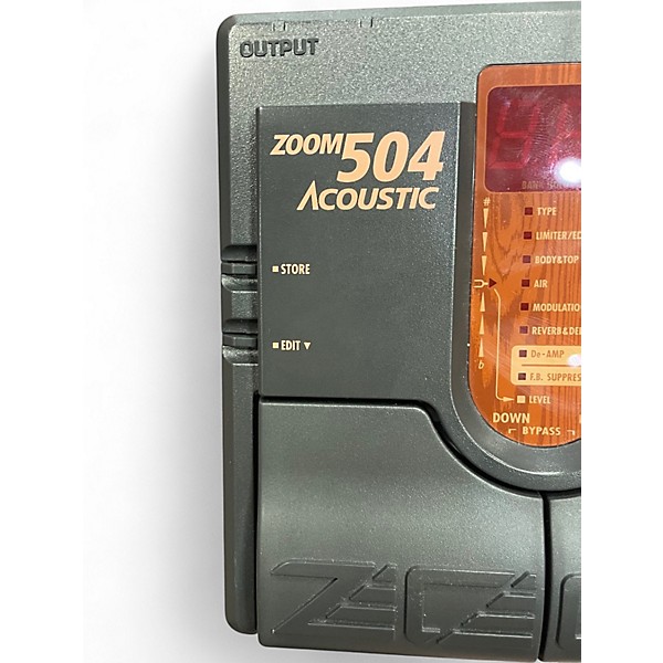 Used Zoom 504 ACOUSTIC Effect Processor