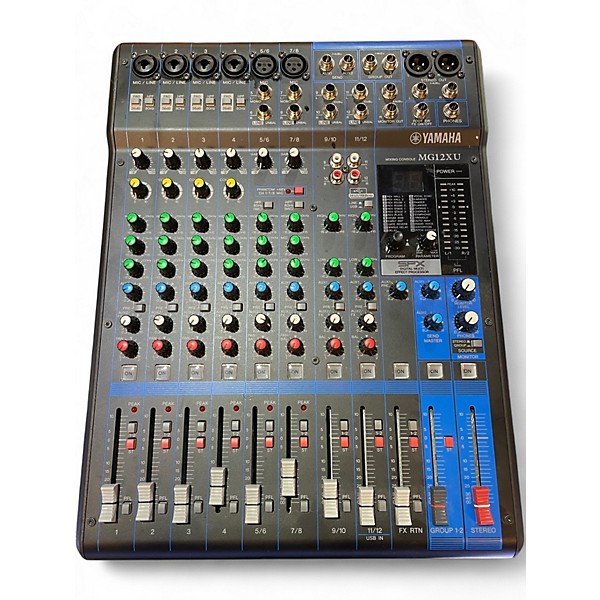 Used Yamaha MG12XU Unpowered Mixer
