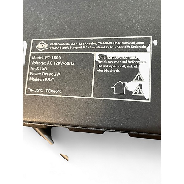 Used Adj PC100A Power Conditioner