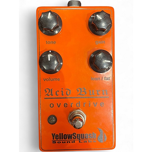 Used Yellow Squash Sound Labs ACID BURN Effect Pedal