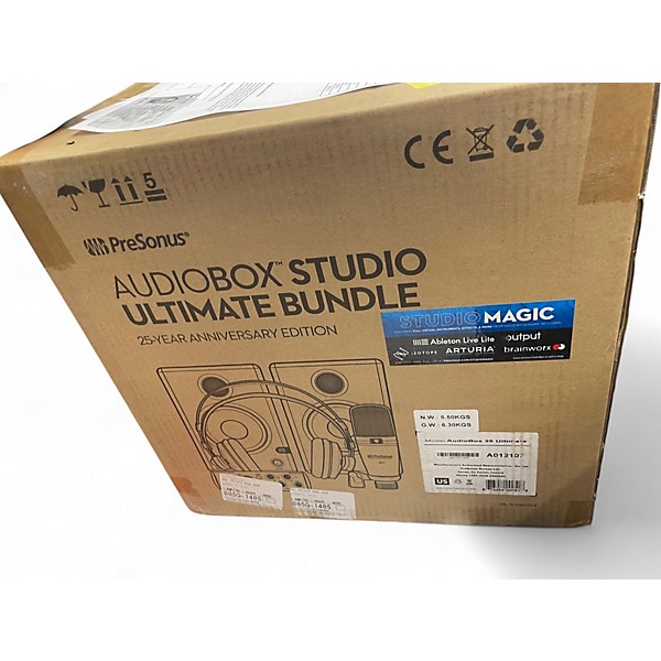 Used PreSonus AUDIOBOX STUDIO ULTIMATE BUNDLE