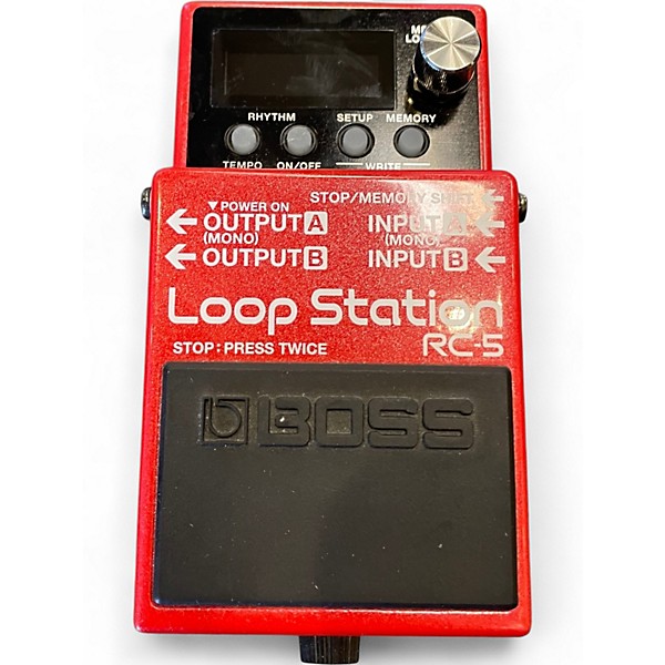 Used BOSS RC5 Loop Station Pedal