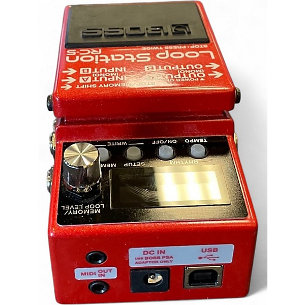 Used BOSS RC5 Loop Station Pedal