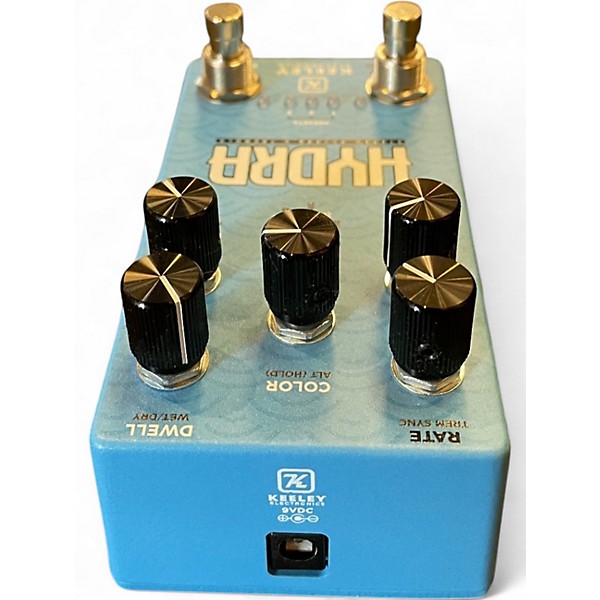 Used Keeley Hydra Stereo Reverb and Tremolo Effect Pedal