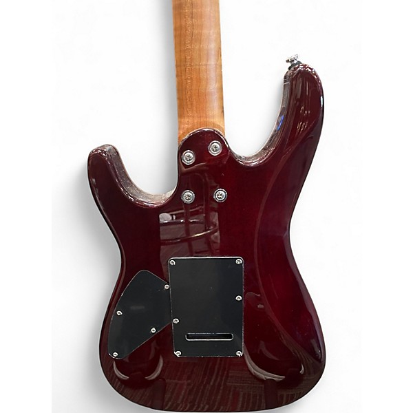 Used Harley Benton STRAT STYLE Natural Solid Body Electric Guitar