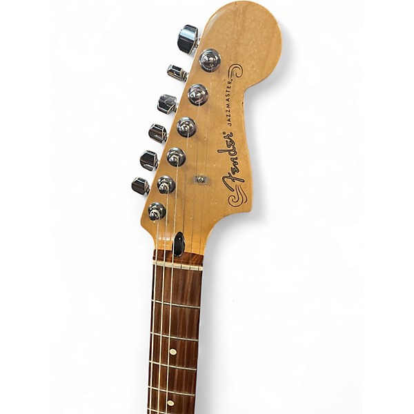 Used 2016 Fender Jazzmaster Silverburst Solid Body Electric Guitar