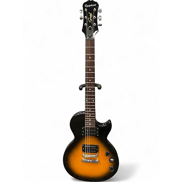 Used Epiphone Les Paul Special II LE 2 Tone Sunburst Solid Body Electric Guitar