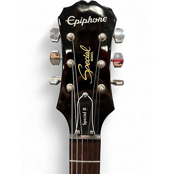 Used Epiphone Les Paul Special II LE 2 Tone Sunburst Solid Body Electric Guitar