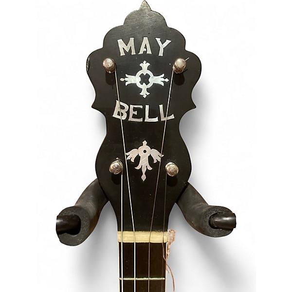 Vintage 1920s Slingerland May Bell Natural Banjo