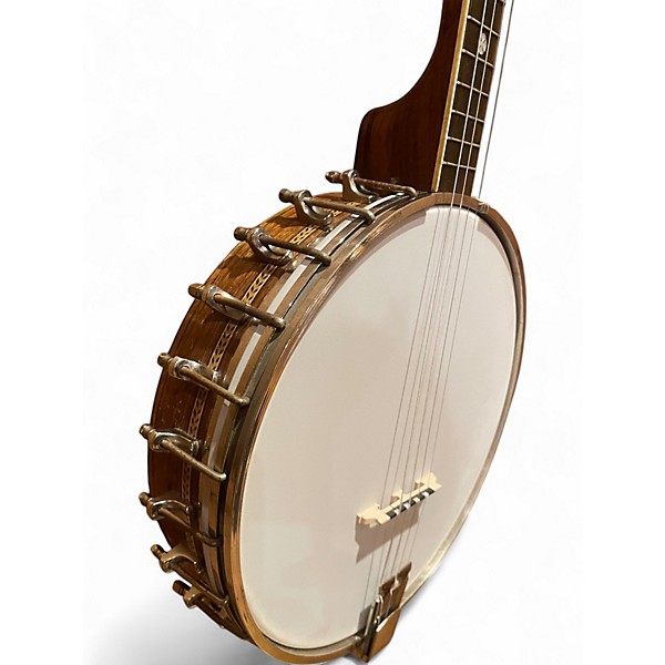 Vintage 1920s Slingerland May Bell Natural Banjo