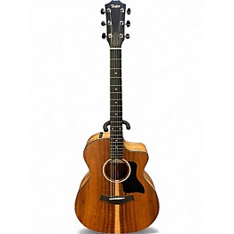 Used Taylor 224CEKDLX Natural Acoustic Electric Guitar