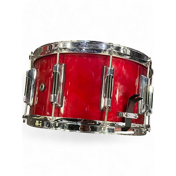 Used Shine Custom Drums & Percussion 14X6 DEFINITION BIRCH SERIES RED Drum