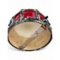 Used Shine Custom Drums & Percussion 14X6 DEFINITION BIRCH SERIES RED Drum