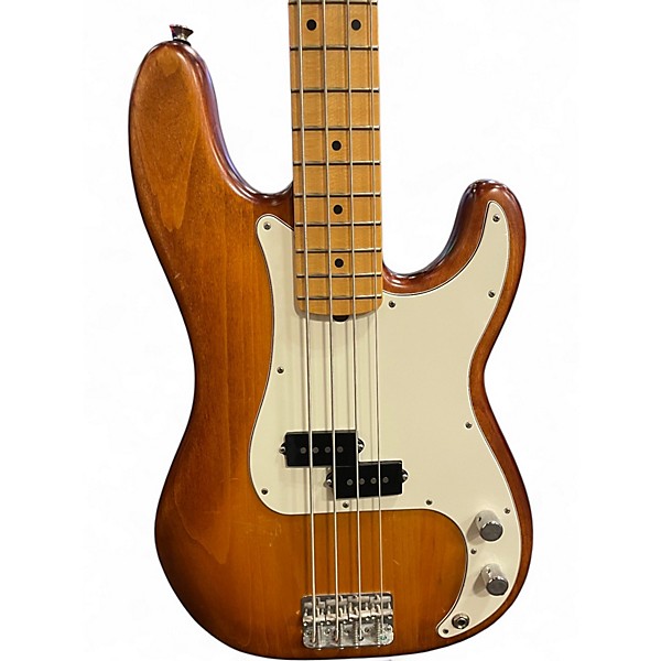 Used Fender FSR American Special Hand-Stained Precision Bass Honey Burst Electric Bass Guitar