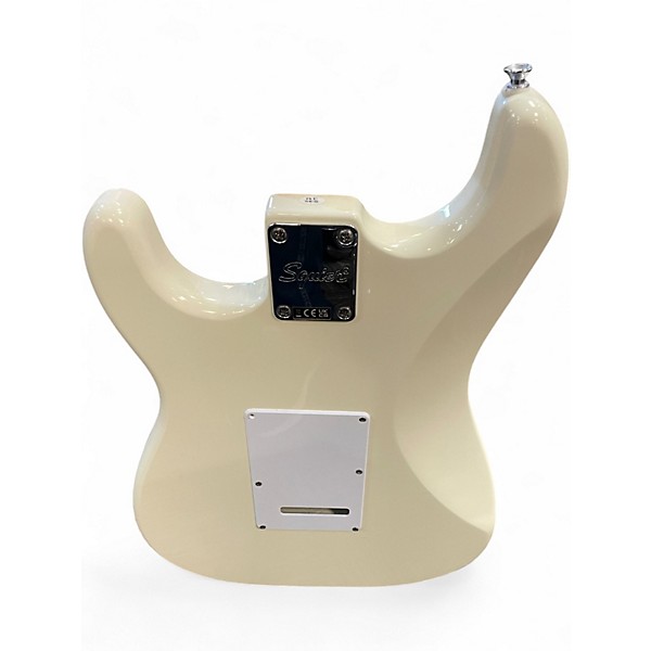 Used Squier Affinity Series Starcaster Olympic White Hollow Body Electric Guitar