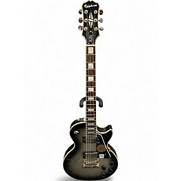 Used Epiphone Les Paul Custom Pro Silverburst Solid Body Electric Guitar