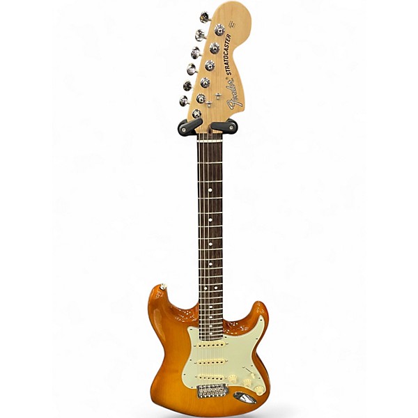 Used Fender American Performer Stratocaster SSS Honey Burst Solid Body Electric Guitar