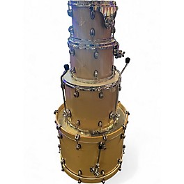 Used SPL 4 Piece Velocity  Gold Sparkle Drum Kit