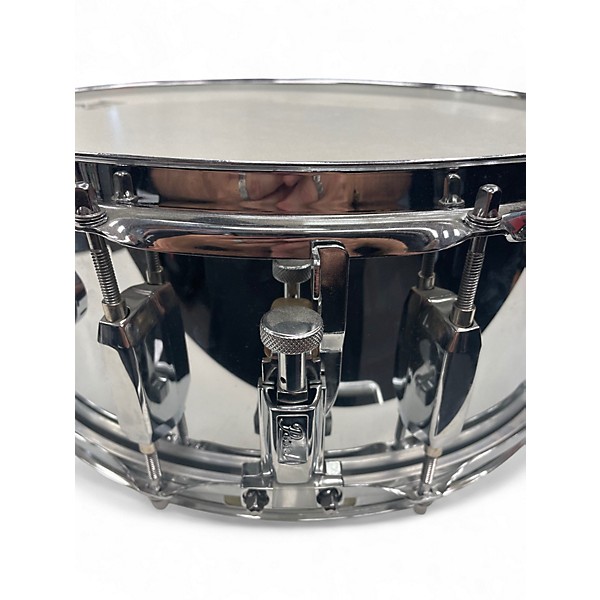 Used Pearl 14in steel shell Chrome Drum