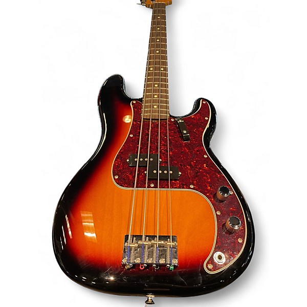 Used Fender Vintera II '60s Precision Bass Vintage Sunburst Electric Bass Guitar