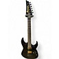 Used Ibanez RGR52ET  Black and Gold Solid Body Electric Guitar thumbnail