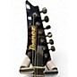 Used Ibanez RGR52ET  Black and Gold Solid Body Electric Guitar