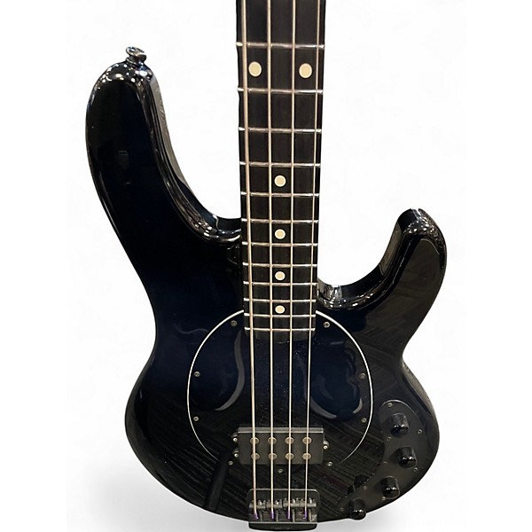 Used Ernie Ball Music Man Stingray 4 HEJBK Black Electric Bass Guitar