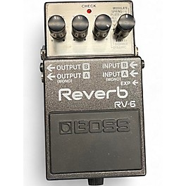 Used BOSS RV6 Digital Reverb Effect Pedal