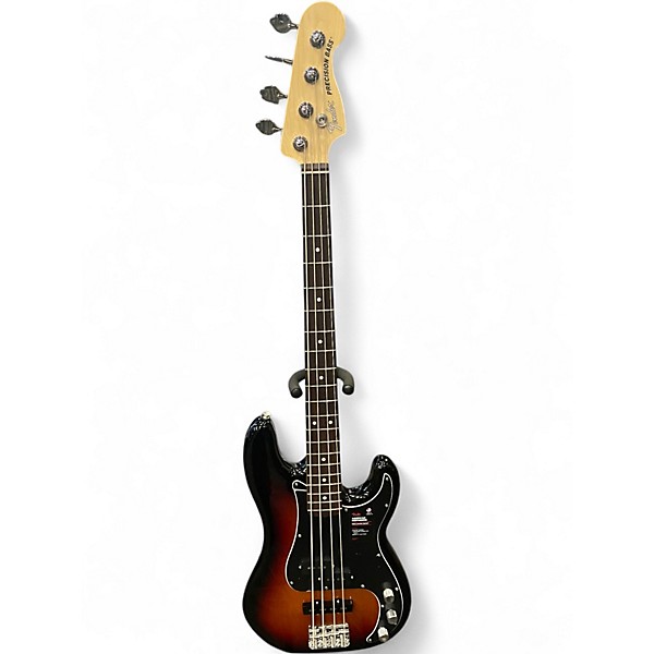 Used Fender American Performer Precision Bass 2 Color Sunburst Electric Bass Guitar