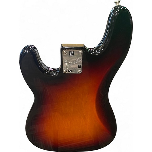 Used Fender American Performer Precision Bass 2 Color Sunburst Electric Bass Guitar