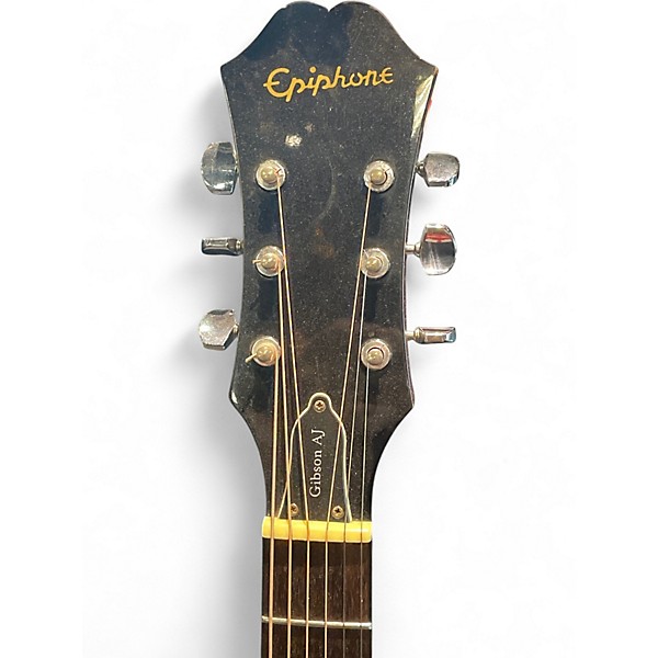 Used Epiphone AJ100 Natural Acoustic Guitar