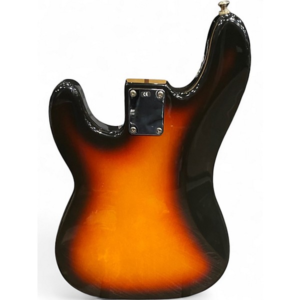 Used Fender Standard Precision Bass SUNBURST Electric Bass Guitar