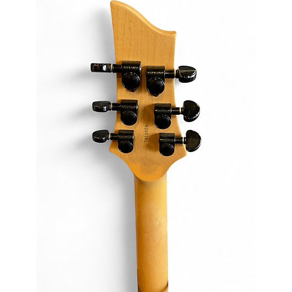 Used Schecter Guitar Research c1 diamond series silver Solid Body Electric Guitar