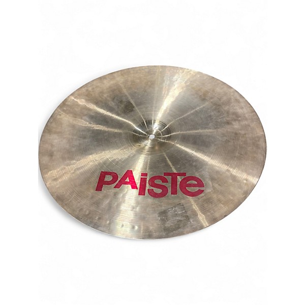 Used Paiste 19in 2002 Ride Cymbal