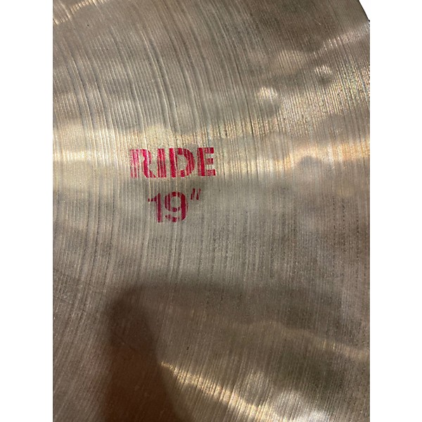 Used Paiste 19in 2002 Ride Cymbal