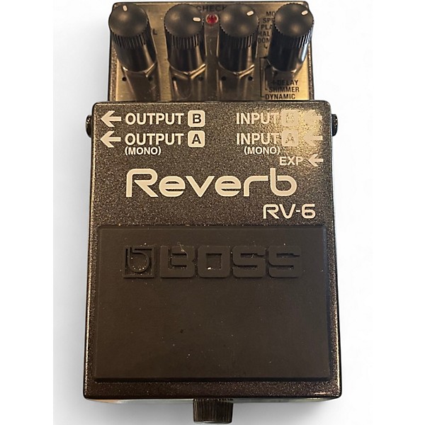 Used BOSS RV6 Digital Reverb Effect Pedal