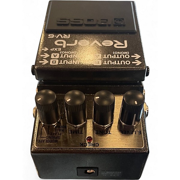 Used BOSS RV6 Digital Reverb Effect Pedal