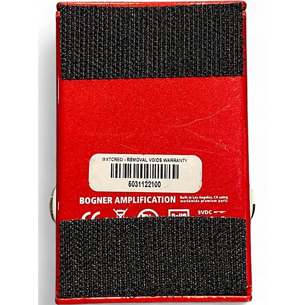 希少!Bogner Ecstasy red生産終了品　vemuramjanray Bogner Ecstasy Red Overdrive Pedal | Sweetwater