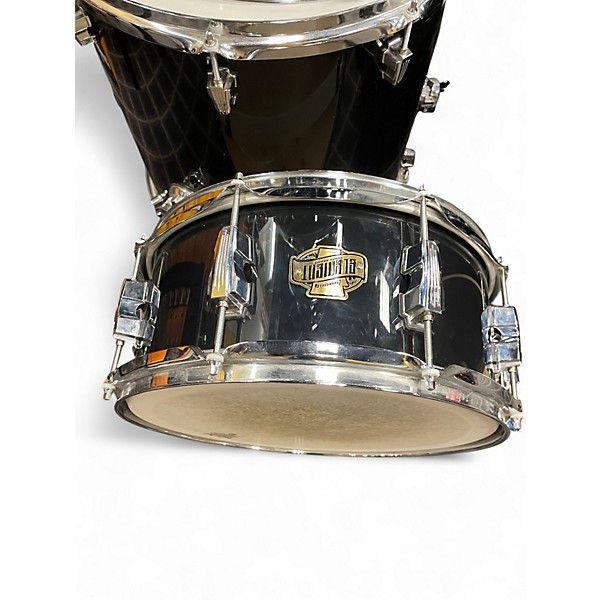 Used Ludwig 6 Piece ELEMENT Black Drum Kit