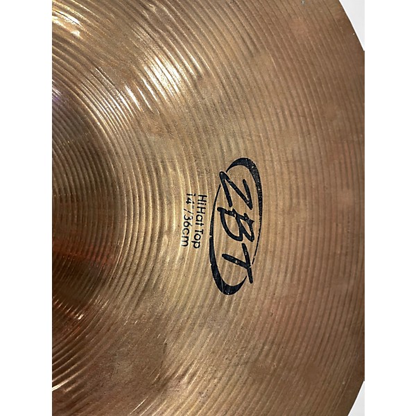 Used Zildjian 14in ZBT Hi Hat Pair Cymbal