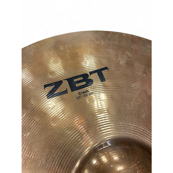 Used Zildjian 16in ZBT Crash Cymbal