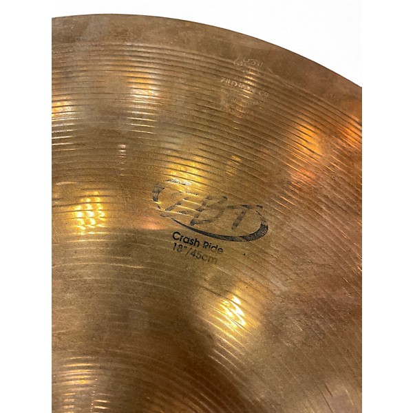 Used Zildjian 18in ZBT Crash Ride Cymbal
