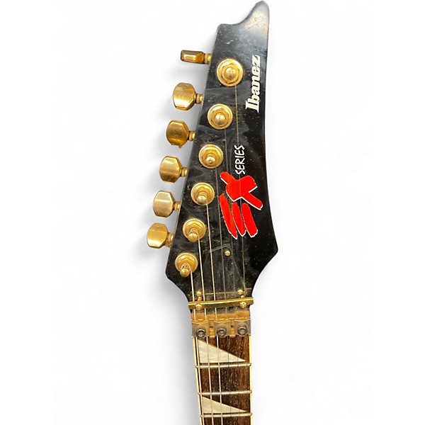 Vintage 1990s Ibanez EX SERIES 370FM Tobacco Sunburst Solid Body Electric Guitar